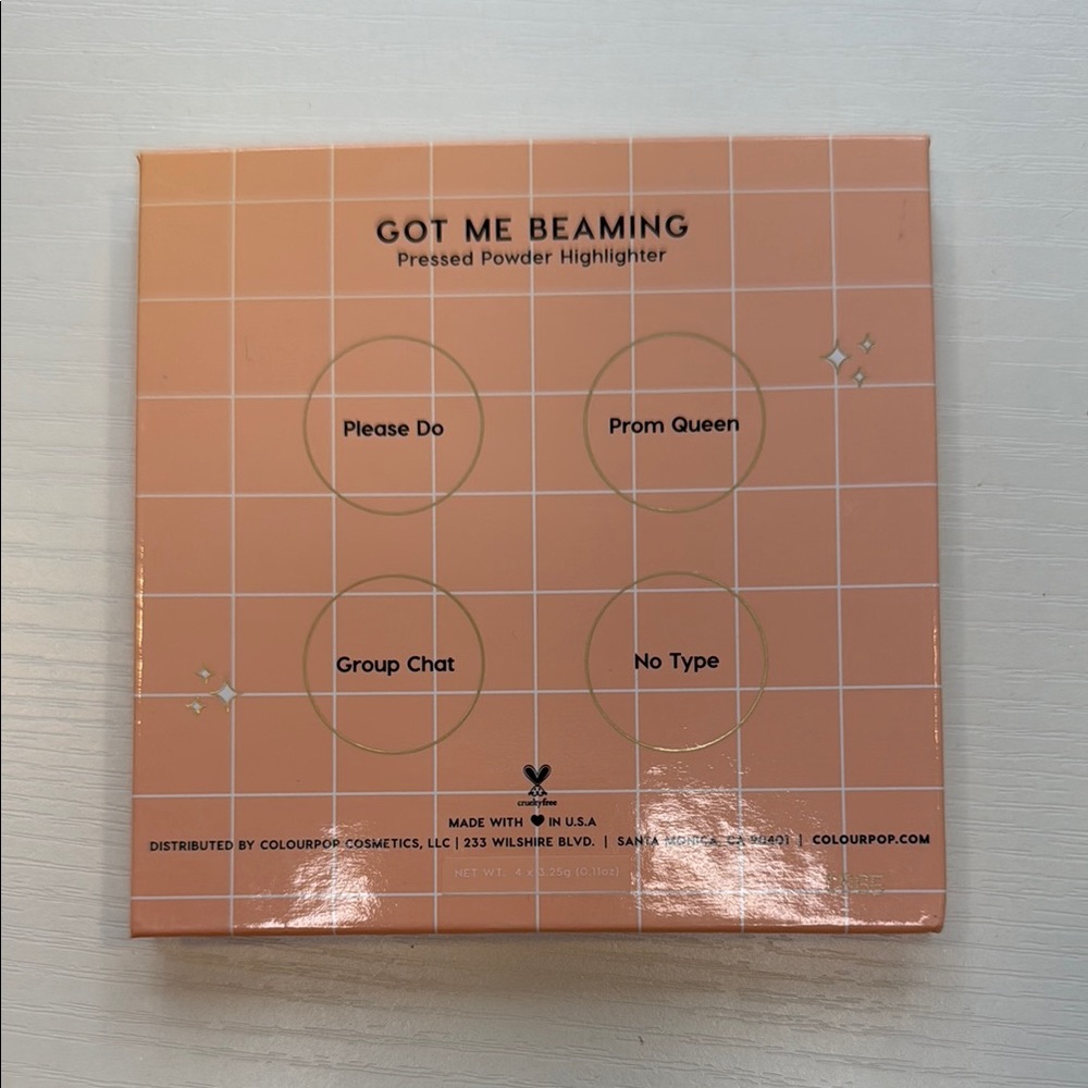 Colourpop Got Me Beaming Highlighter Palette - Picture 3 of 3